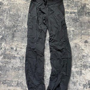 lululemon dance studio pant black size 8